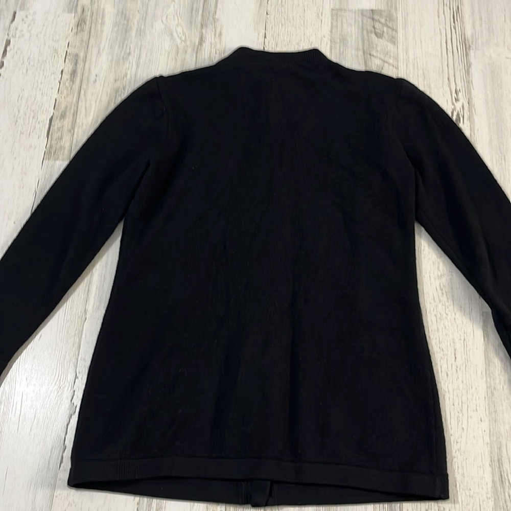 St John Black Cardigan Size 10 - Picture 6 of 11